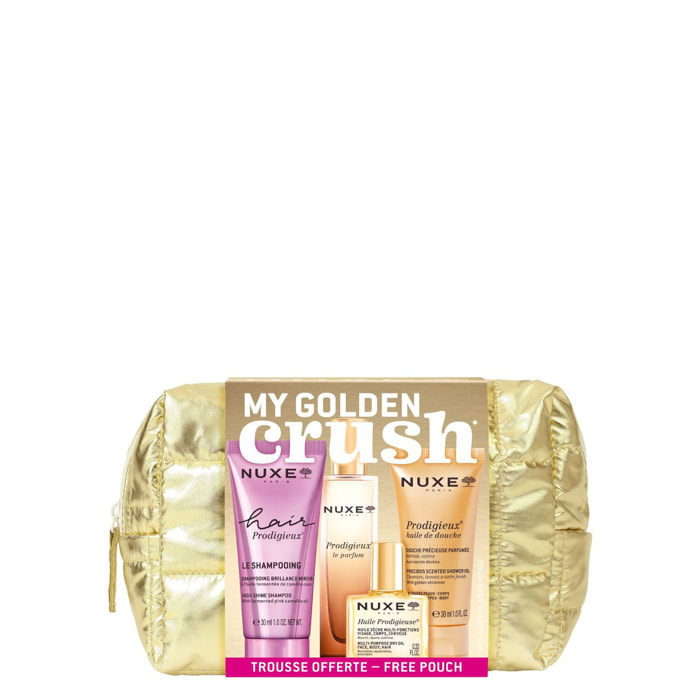 My Golden Crush - Trousse Rituel beauté Prodigieux® 4 Produits