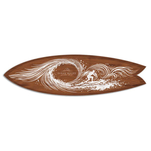 Planche décorative de surf Océan Waves Tableau alu Dibond