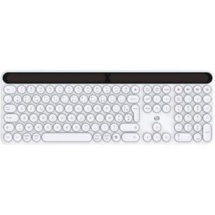 Clavier sans fil ESSENTIELB Solaire SKW Blanc