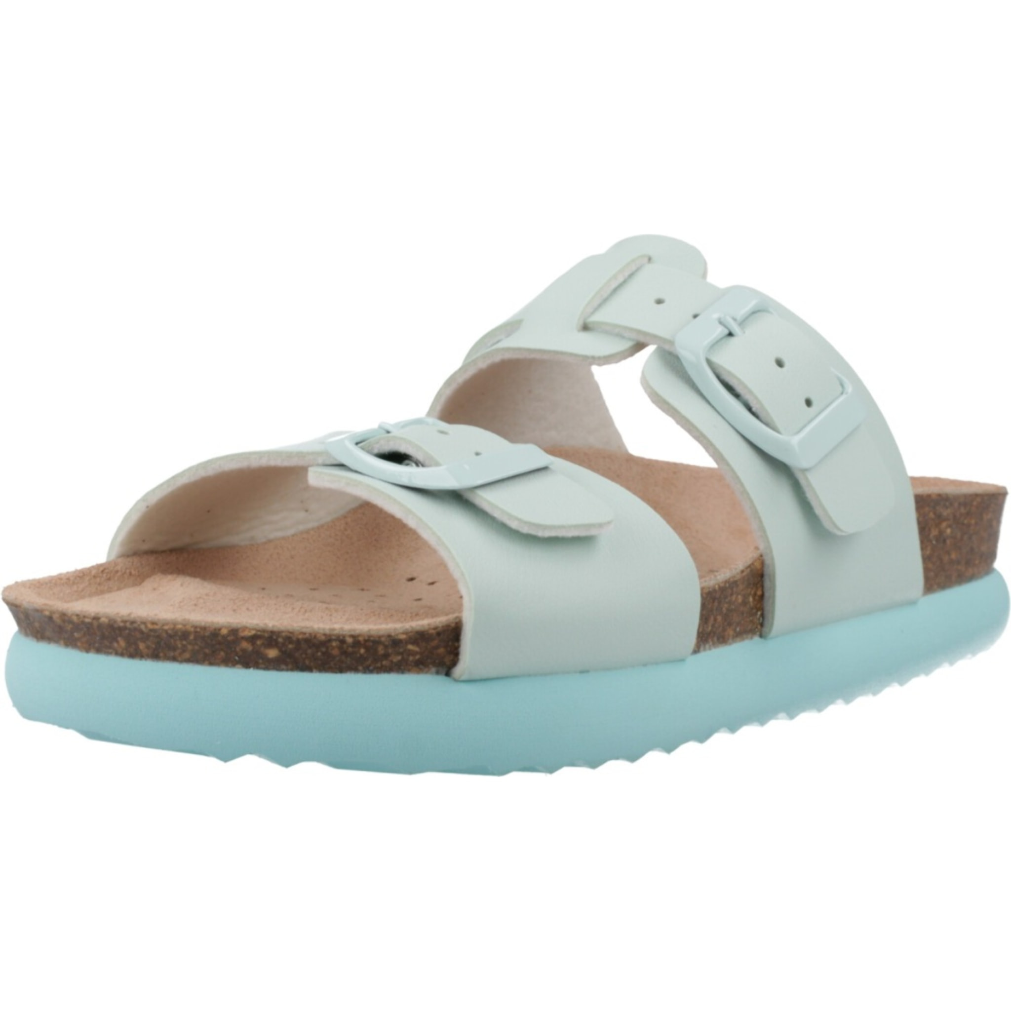Sandalias Niña de la marca GEOX  modelo J SANDAL BUBBLEBOW AZUL