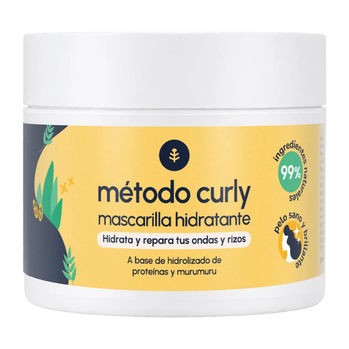 Mascarilla Hidratante Método Curly Planeta Huerto 200 ml