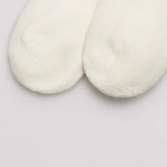 Collant termici per neonato color avorio