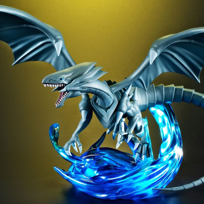 Yu-gi-oh! Duel Monsters Monsters Chronicle Pvc Statua Blue Eyes White Dragon 12 Cm Megahouse