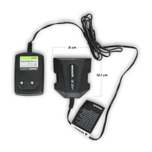 Cargador para baterías de litio herramientas jardinería 20V/40V GREENCUT CBD2015L
