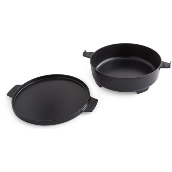 Cocotte barbecue WEBER COCOTTE 2 EN 1 POUR GBS
