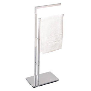 MSV Porte Serviettes 2 branches Acier SANTA CATARINA Chrome