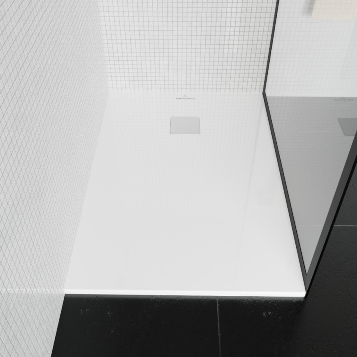 Receveur découpable Exclusive blanc