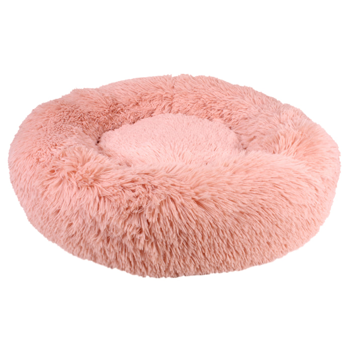 Coussin Lit Apaisant Chat Rose 60 Cm
