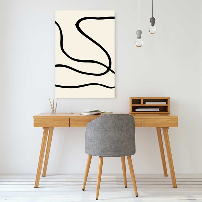Tableau line art bold Toile imprimée