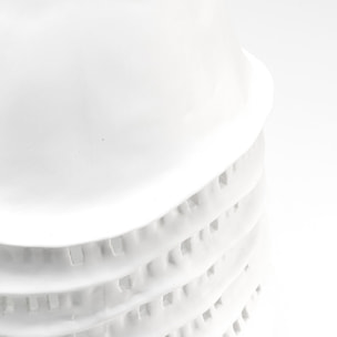Vase anémone 39cm blanc Kare Design