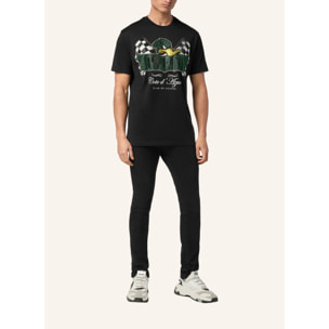 PHILIPP PLEIN Camiseta de cuello redondo y manga corta DUCK