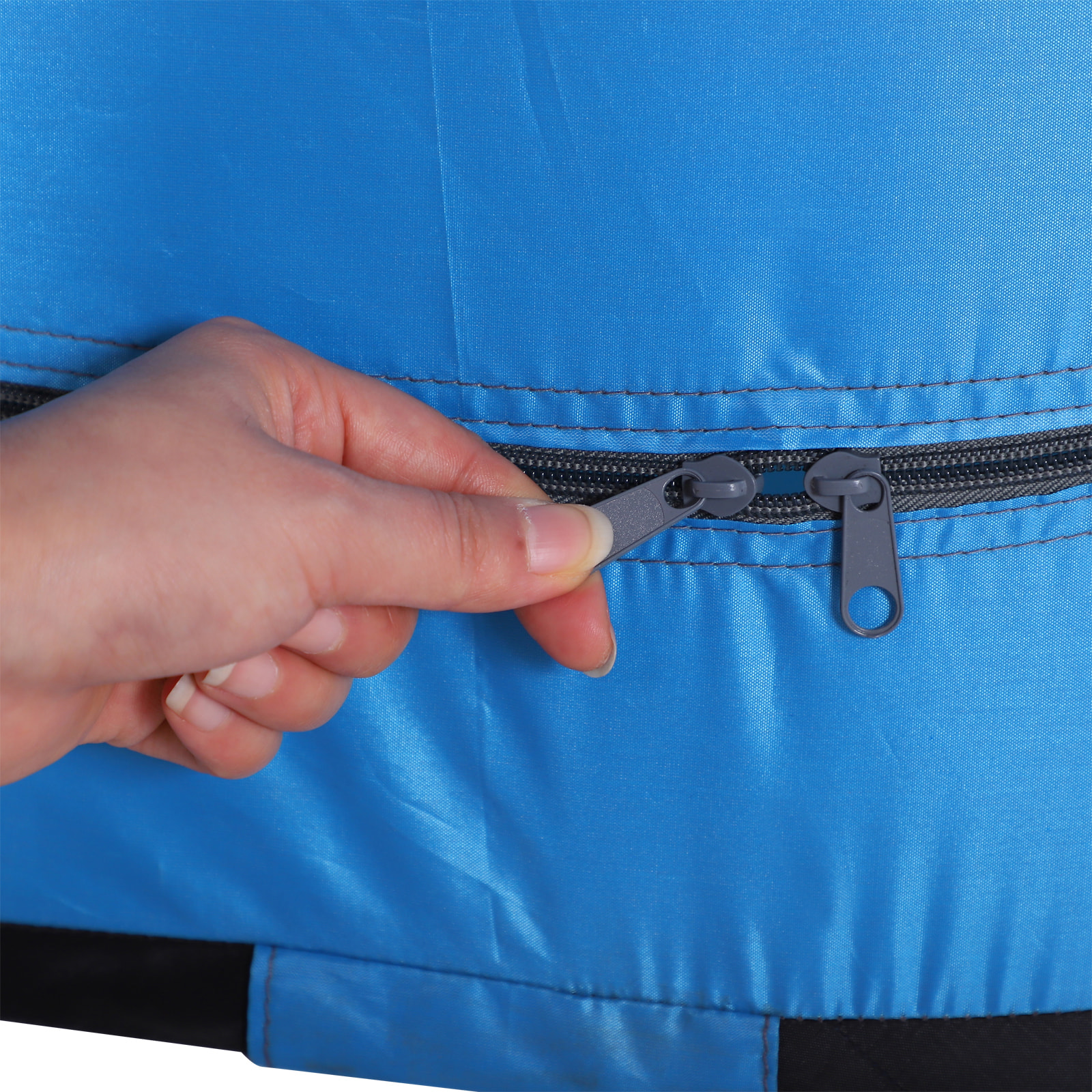 Carpa Vestidor de Poliá©ster Oxford Metal 1,2x1,2x1,9m Azul