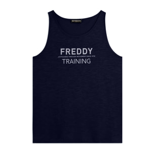 Canotta “FREDDY TRAINING” in Jersey Fiammato