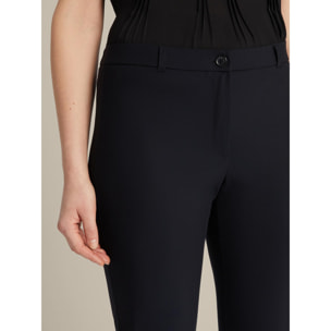 Elena Mirò - Pantalones slim en tejido de punto Sensitive® - Negro