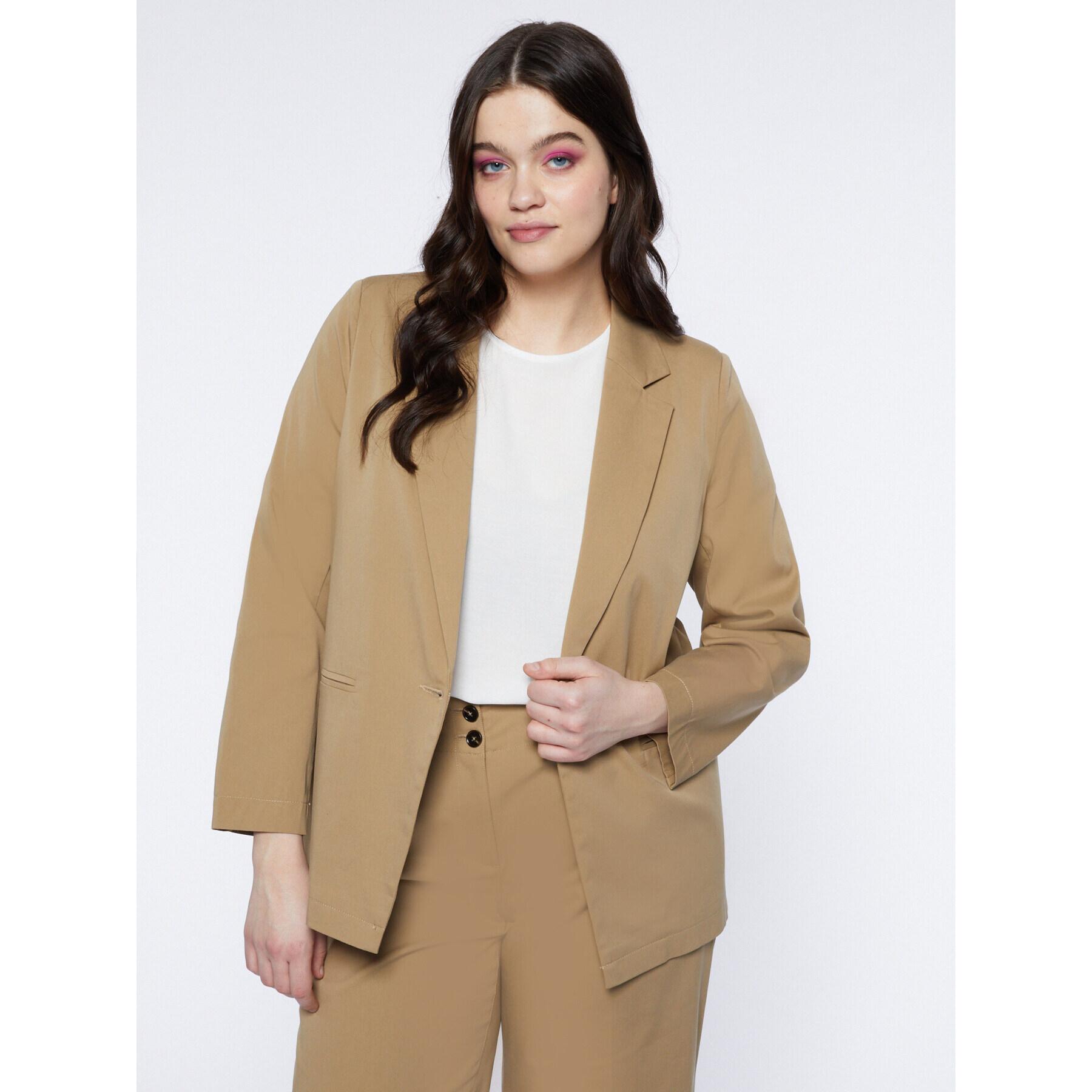 Fiorella Rubino - Blazer a un bottone - Beige