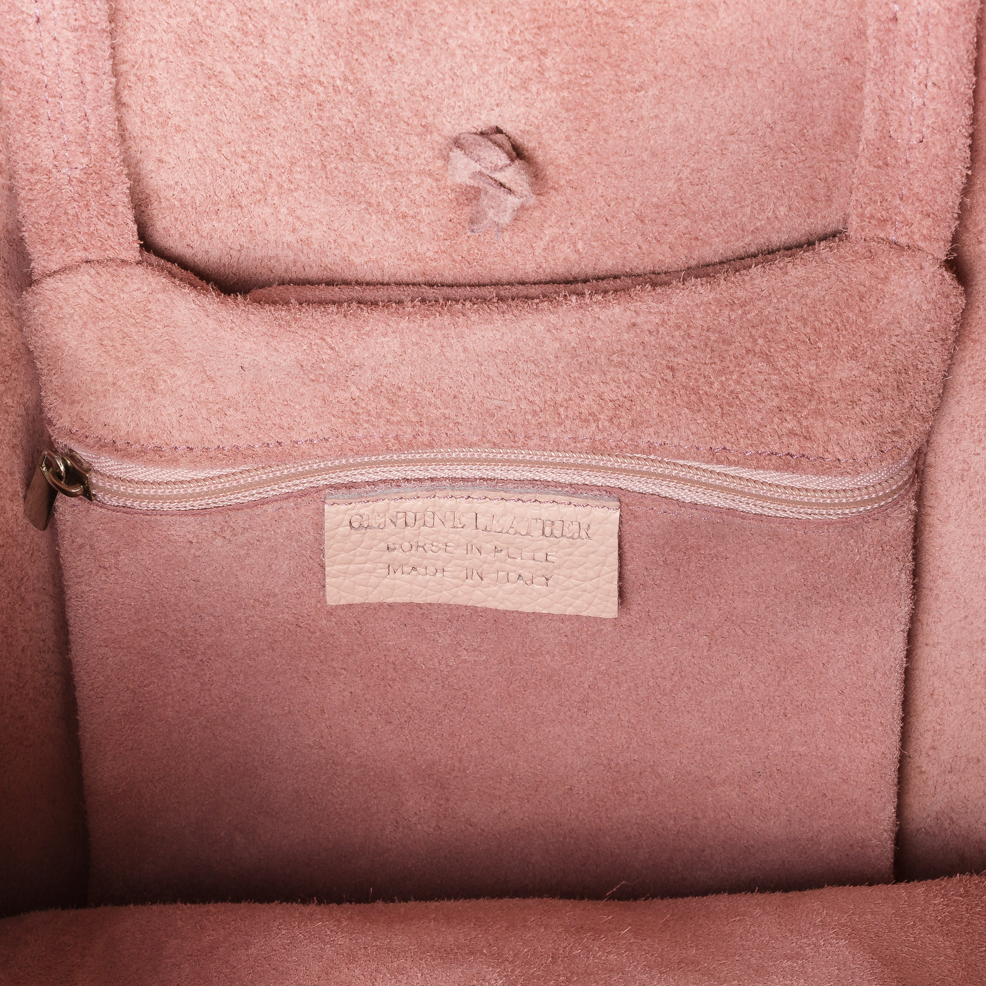 Sefora Borsa Shopper Donna. Pelle Scamosciata Autentica