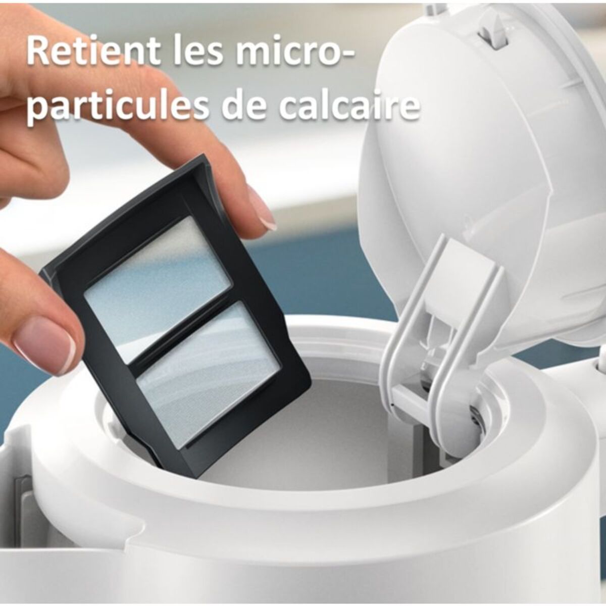 Bouilloire PHILIPS HD9411/00 Bouilloire électrique blanche Série 3000 1.7L, 2200W