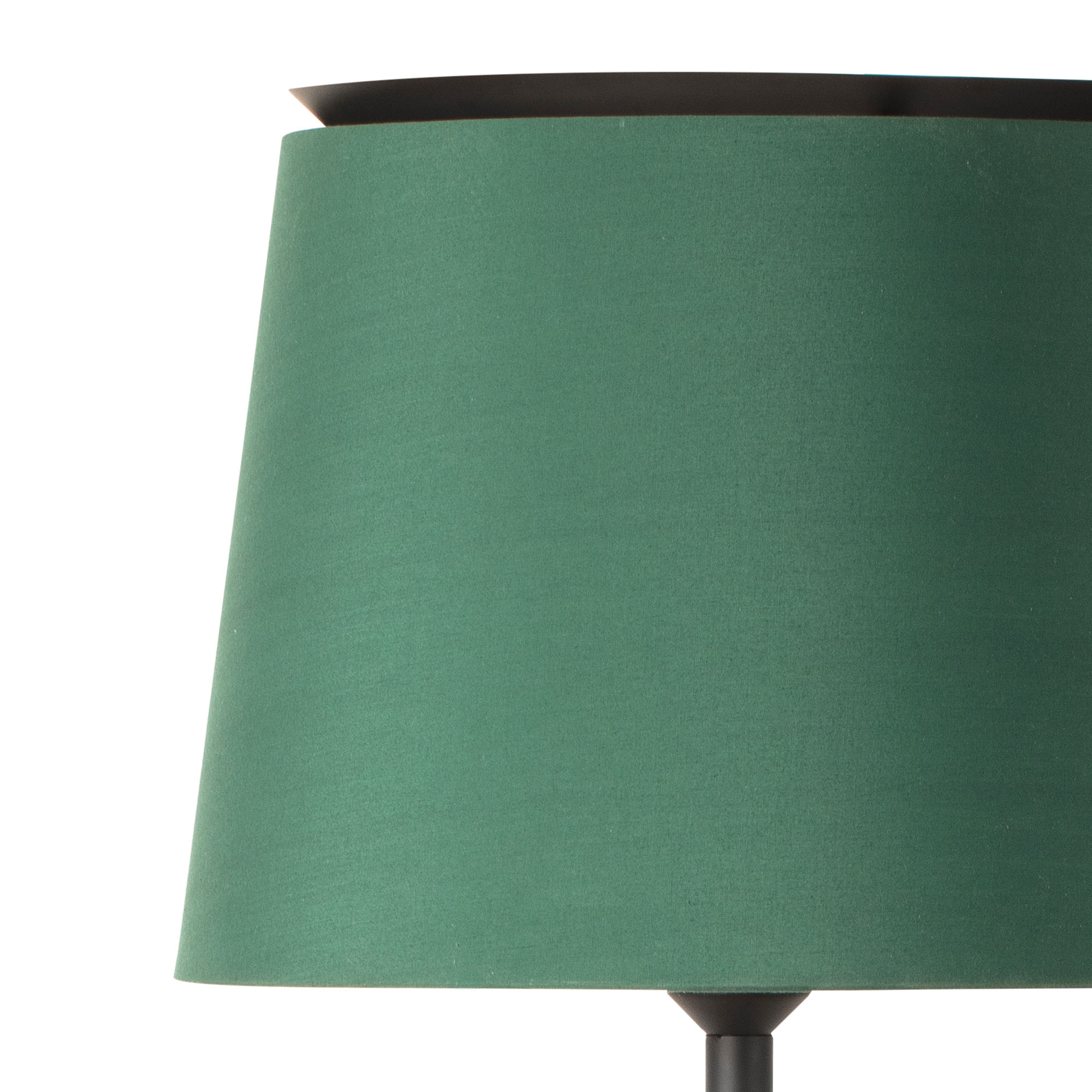 SAVOY Lampe de table noire/vert