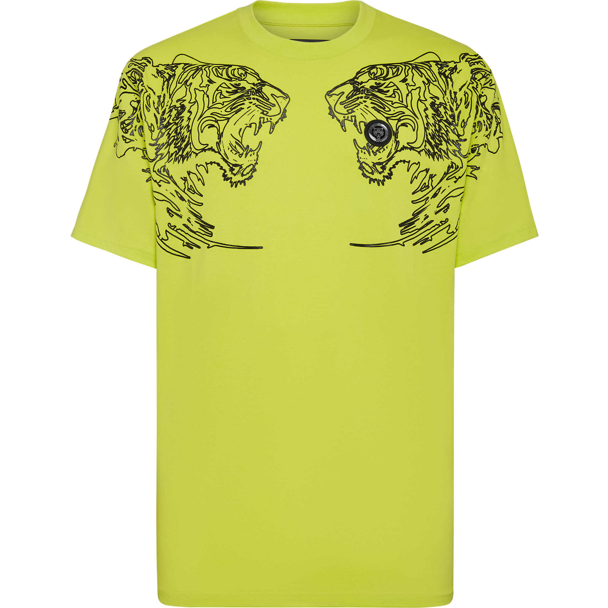 PLEIN SPORT Camiseta Cuello Redondo TIGER