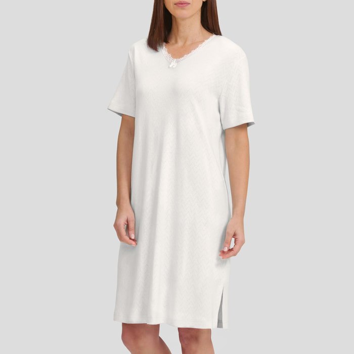 Camisón largo Marfil