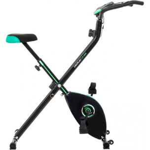 Cecotec Bicicleta Estática Plegable X-Bike X. Volante de Inercia 25 Kg Resistenc