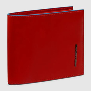 Piquadro Portafogli con portamonete, portacarte di credito, volantino staccabile e protezione RFID