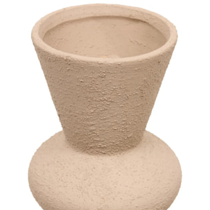 Vase Totem Ezia H34cm marron