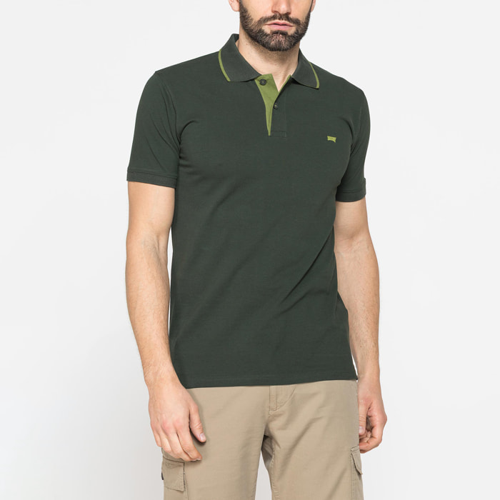 POLO UOMO A MANICA CORTA IN PIQUET DI COTONE