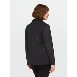 Fiorella Rubino - Blazer in tulle - Nero