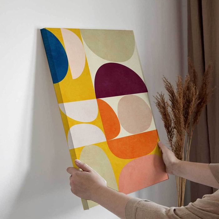 Tableau art abstrait Vivid composition Toile imprimée