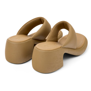 Sandalias - CAMPER Thelma - Marron - Cuero liso