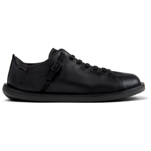 Scarpe stringate - CAMPER Wagon - Nero - Pelle liscia