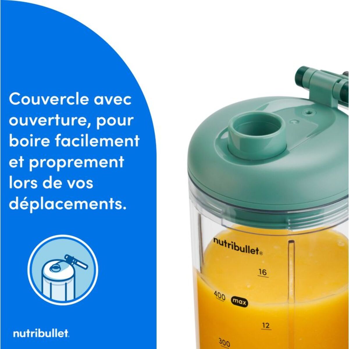 Blender NUTRIBULLET FLEX - Evergreen NBP013GR