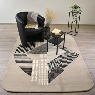 Tapis salon et chambre fait à la main en laine DOFU