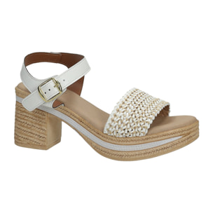 Sandali Donna Tata Italia Bianco