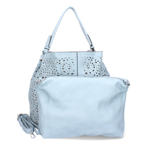 Bolso de hombro de Mujer con dos piezas, compartimento principal con cremallera