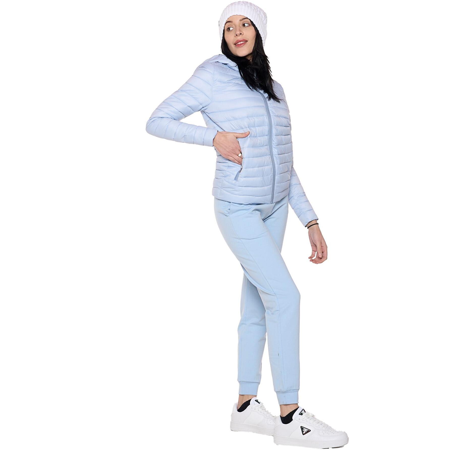 Piumino invernale sancrato da donna con cappuccio 'Never Without'