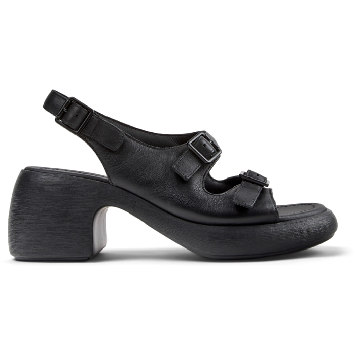 Sandalias - CAMPER Thelma - Negro - Cuero liso