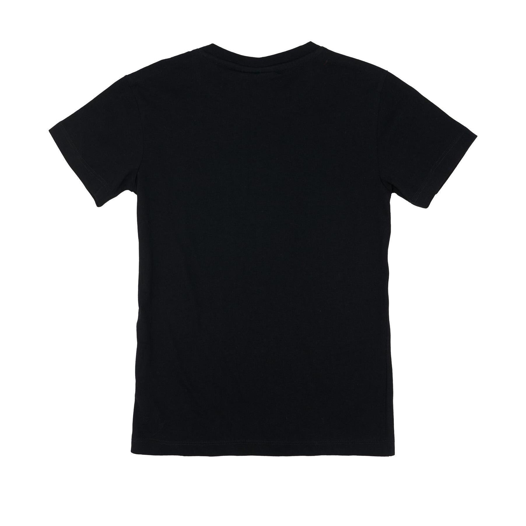 Camiseta básica de algodón de manga corta Leone para niños