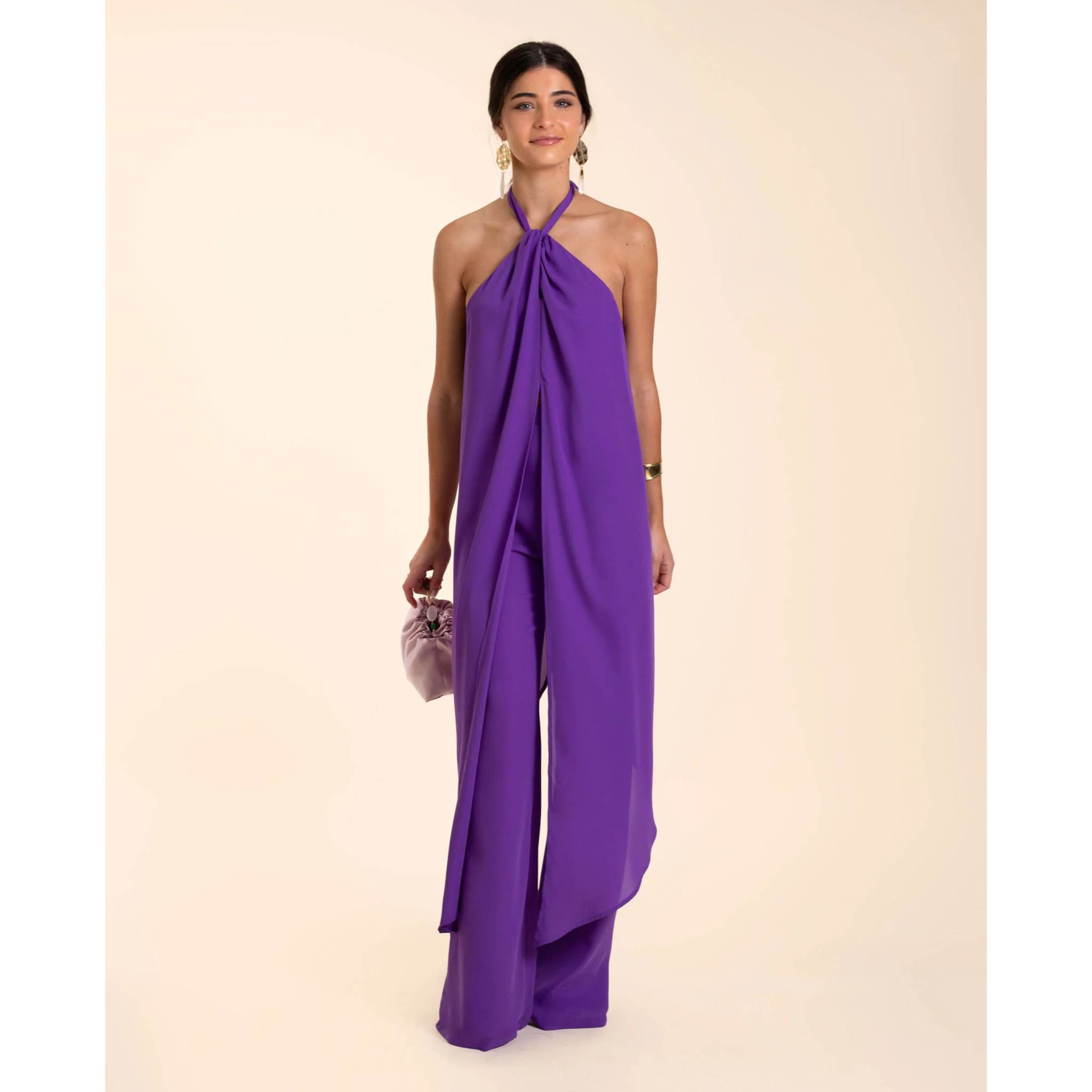 Blusa de mujer halter sin mangas