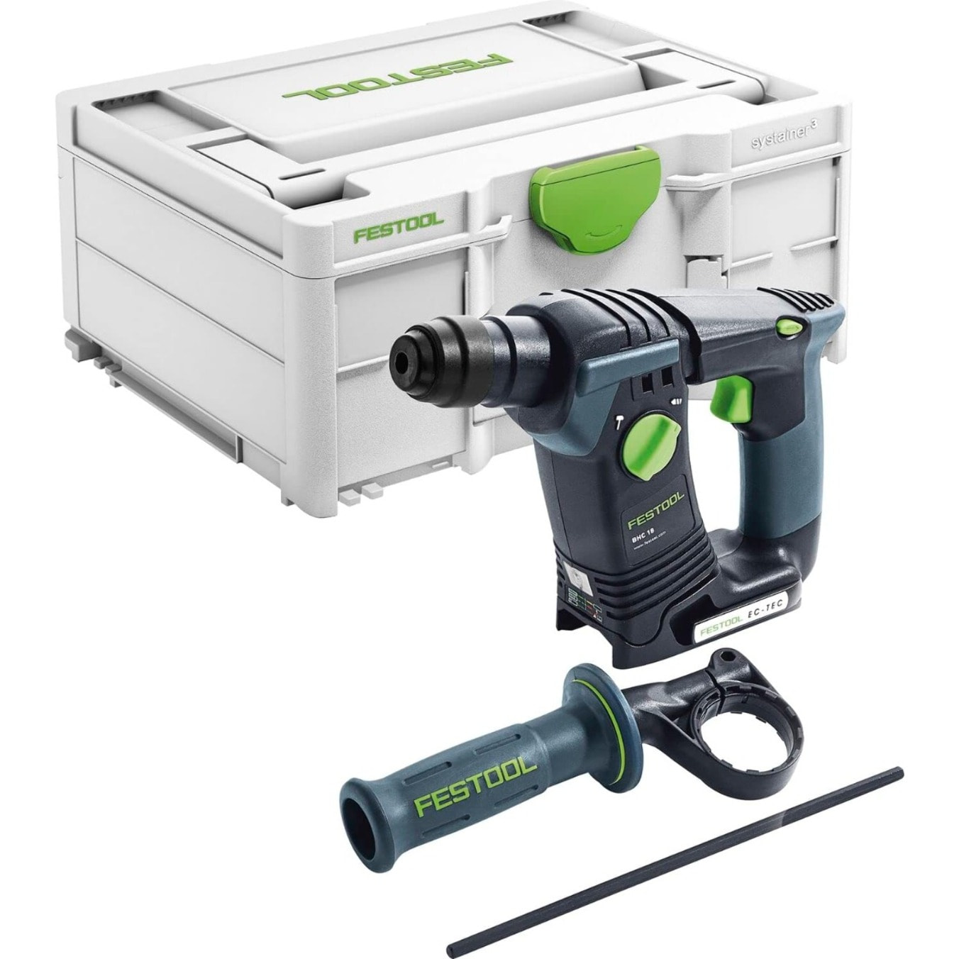 Perforateur 18V BHC 18-BASIC - FESTOOL - Sans batterie, ni chargeur + Systainer - 577600