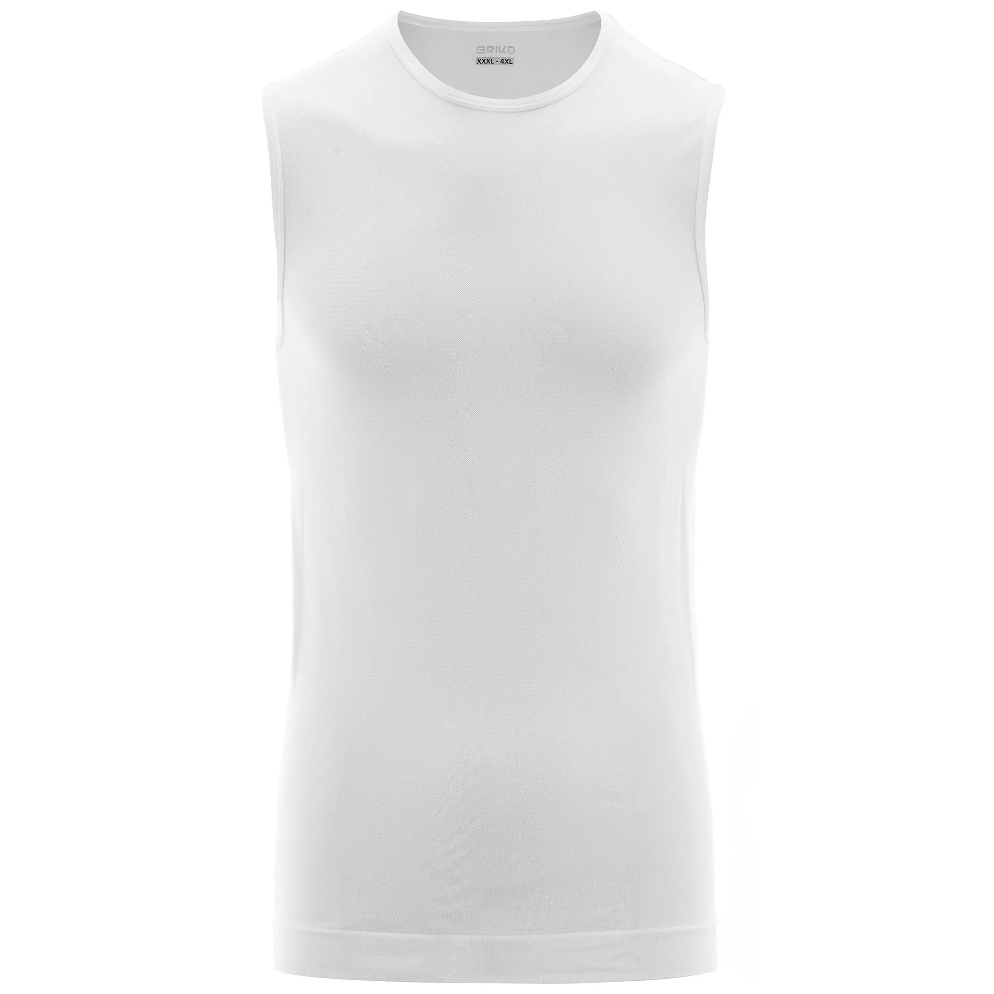 Skin T-Shirts & Top Briko Uomo Donna Bianco PRO SLEEVELESS