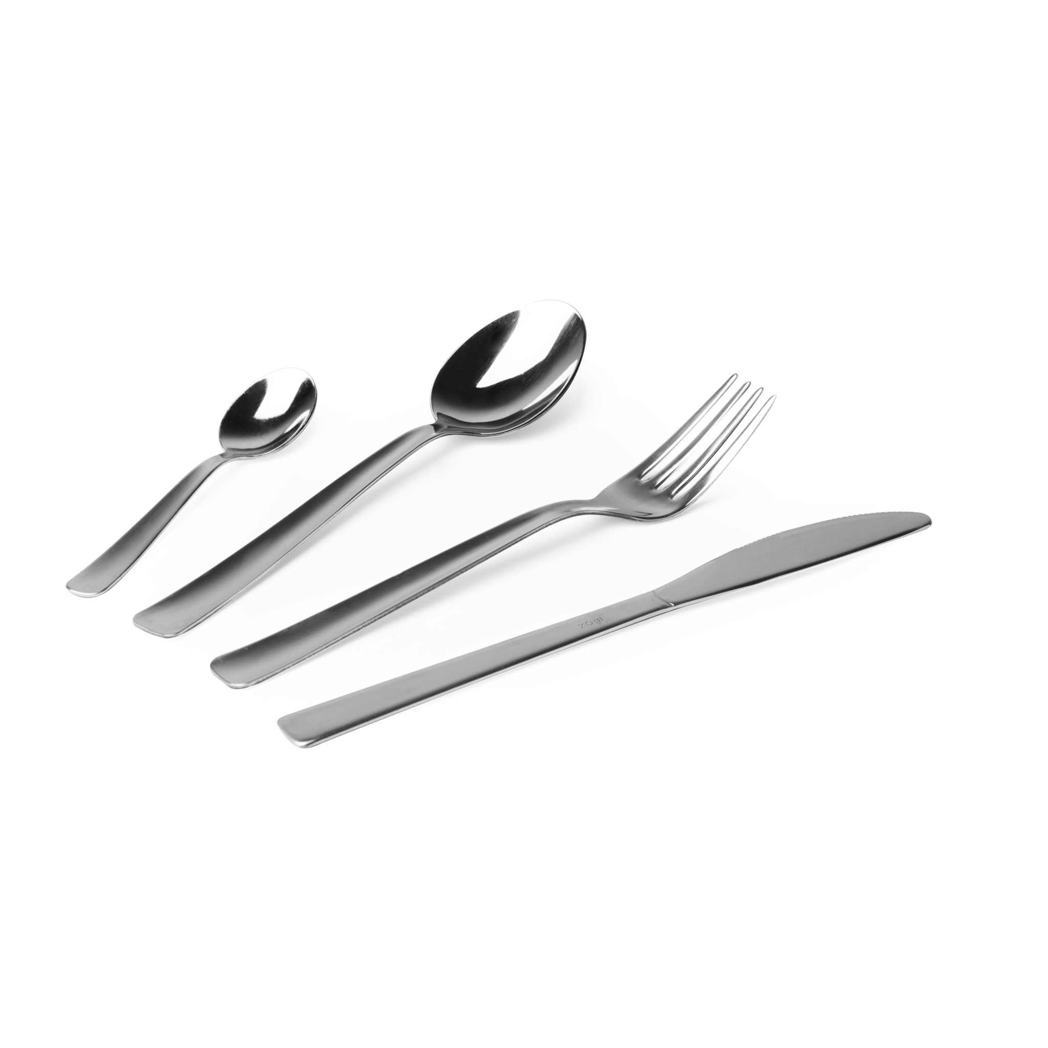 Servizio 24 posate Excelsa – Eco, Acciaio Argento