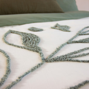 Parure De Couette 3pcs Better Coton Lave Bci Herbier