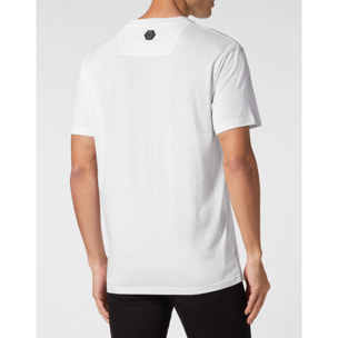 PHILIPP PLEIN T-Shirt Round Neck SKELETON