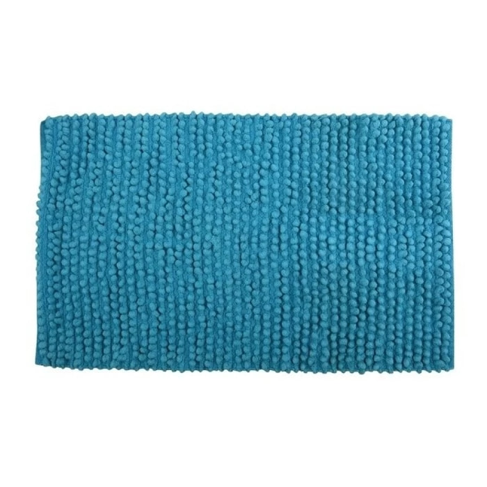 Tapis de bain Coton 50x80cm Bleu MSV