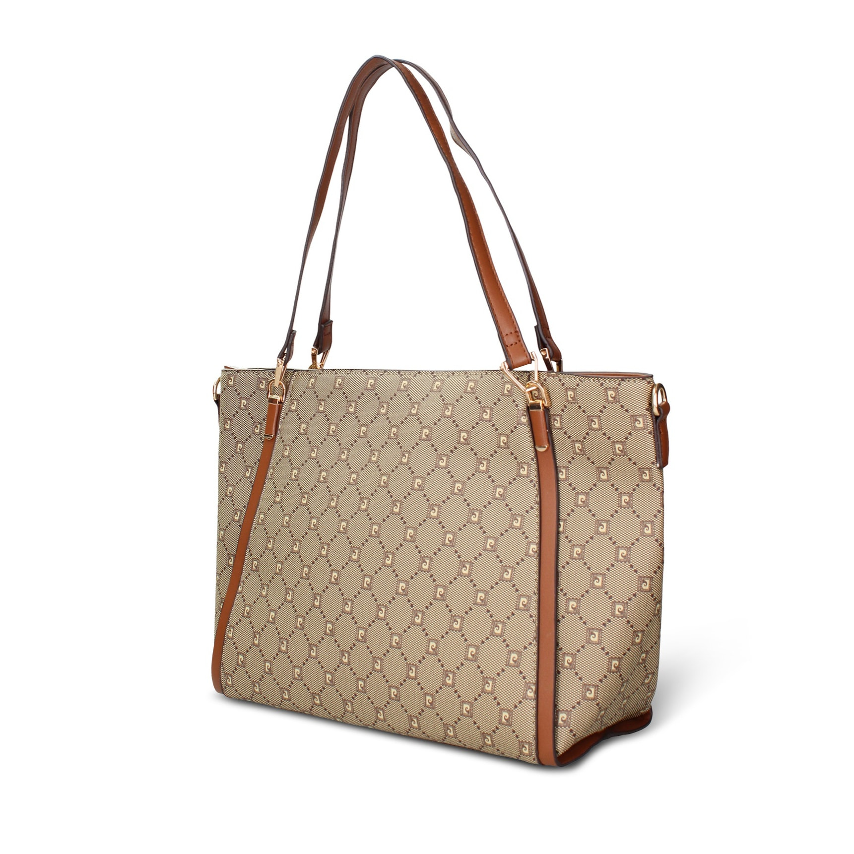 Borsa a mano da donna - Modello Elysia Chic - Pelle vegana PU - 39.0 x 25.0 x 13.0 cm