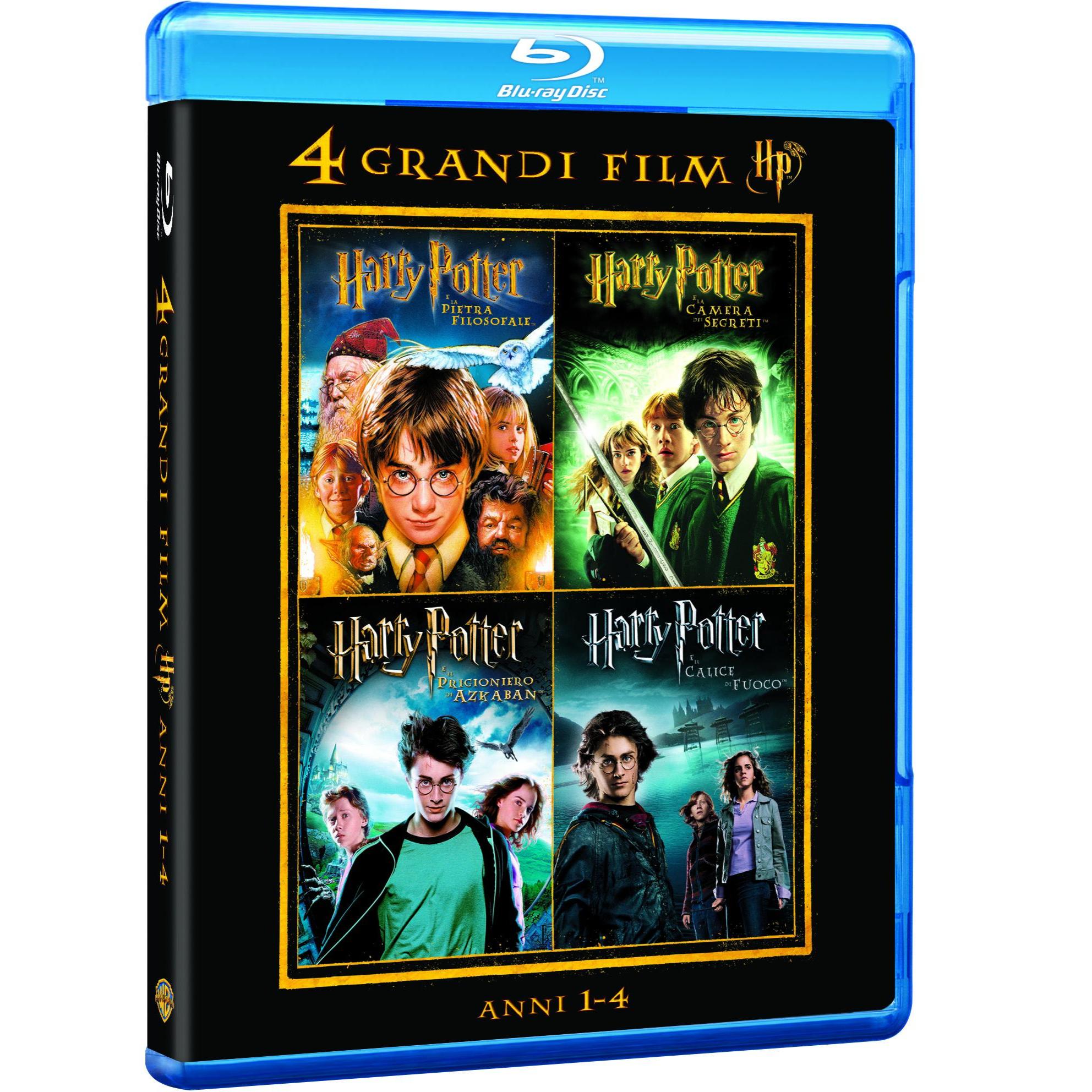 Harry Potter: 4 Grandi Film Volume 1 Blu-Ray Warner Bros.