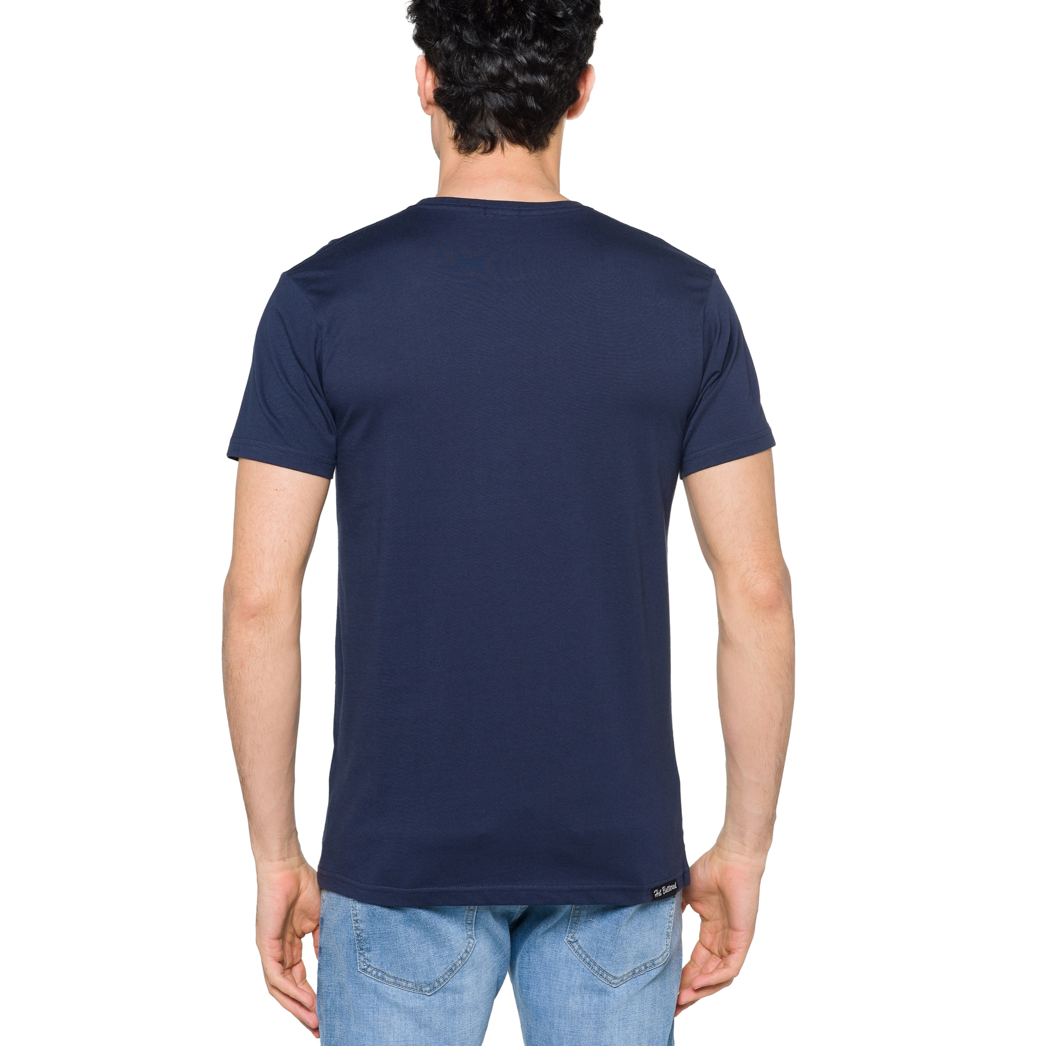 T-shirt in cotone 150 gr Hot Buttered Legend blu.