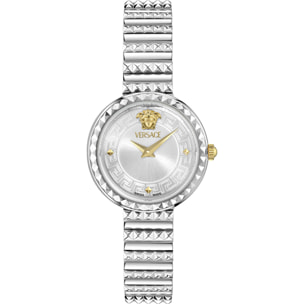Versace Montre Analogique À Quartz Greca Goddess Petite Spec